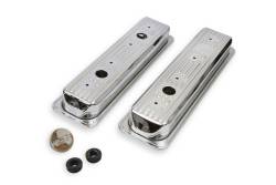 Mr Gasket - Mr Gasket 9415 Chrome Valve Covers Finned 87-02 Chevy 305-350 Gen-I Small Block - Image 2