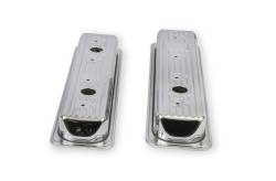 Mr Gasket - Mr Gasket 9415 Chrome Valve Covers Finned 87-02 Chevy 305-350 Gen-I Small Block - Image 3