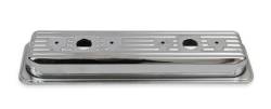 Mr Gasket - Mr Gasket 9415 Chrome Valve Covers Finned 87-02 Chevy 305-350 Gen-I Small Block - Image 6