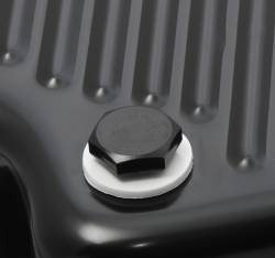 Mr Gasket - Mr Gasket 9786BMRG Black Steel Transmission Oil Pan for 64-92 GM TH400 - Image 4