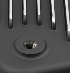 Mr Gasket - Mr Gasket 9796BMRG Black Alu Automatic Transmission Oil Pan for 64-92 GM TH400 - Image 4