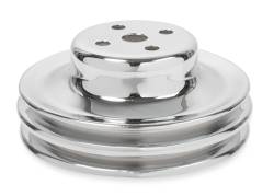 Mr Gasket - Mr Gasket 8831 Chrome Waterpump Pulley Double Groove for 65-69 Ford 289/302/351W - Image 4