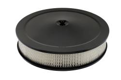 Mr Gasket - Mr Gasket 9790BP Flat Blk Competition Air Cleaner Most Carburetors w/5-1/8" Neck - Image 1