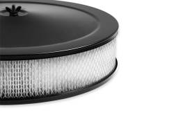 Mr Gasket - Mr Gasket 9790BP Flat Blk Competition Air Cleaner Most Carburetors w/5-1/8" Neck - Image 9