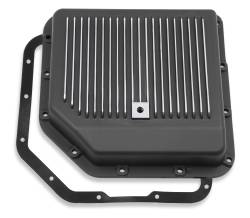 Mr Gasket 9795BMRG Black Alu Automatic Transmission Oil Pan for 67-85 GM TH350