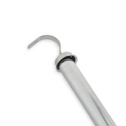 Mr Gasket - Mr Gasket 9764 Chrome Automatic Transmission Dipstick & Tube for 68-91 GM TH350 - Image 2