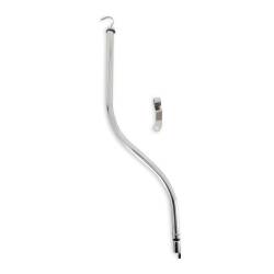 Mr Gasket - Mr Gasket 9764 Chrome Automatic Transmission Dipstick & Tube for 68-91 GM TH350 - Image 3