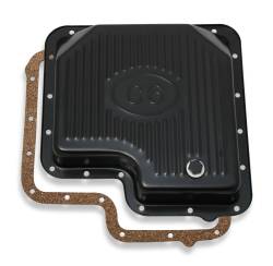 Mr Gasket 9756BMRG Black Steel Automatic Transmission Oil Pan for 65-96 Ford C6
