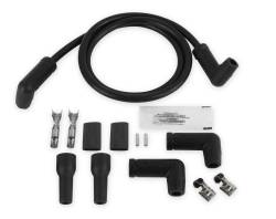 ACCEL - ACCEL 173083K Universal 8.8mm Motorcycle Spark Plug Wire Pair Black - Image 1