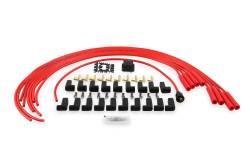 ACCEL - ACCEL 5040R Super Stock Spark Plug Wire Set 8mm Red w/Red Straight Boots - Image 3