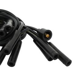 ACCEL - ACCEL 4040K Universal Super Stock Spark Plug Wire Set 8mm Black - Image 6