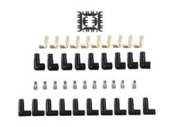 ACCEL - ACCEL 9001C Spark Plug Wire Set Universal 90-DEG White Ceramic Boots 8mm Set - Image 2
