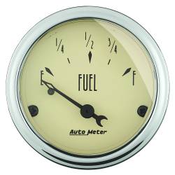 AutoMeter - AutoMeter 1815 Air-Core Antique Beige Fuel Level Gauge 0-90Ohm 2-1/16" - Image 1