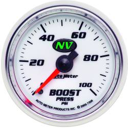 AutoMeter - AutoMeter 7306 NV Mechanical Boost Gauge 0-100 PSI 2-1/16" - Image 1