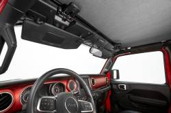 Bestop - Bestop 52610-35 Header Safari Extended Bikini Top Black for 18-23 Jeep JL 4DR - Image 2