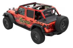 Bestop - Bestop 90036-35 Duster Deck Tonneau Cover Blk Diamond for 18-23 Wrangler JL 4DR - Image 2