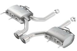 Borla - Borla 11823 S-Type Axle-Back Exhaust Dual Center Rear Exit 11-15 CTS-V 6.2L - Image 1