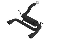 Borla - Borla 11964CB ATAK Axle-Back Exhaust Single Split Rear Exit 18-26 Wrangler 2.0L - Image 1