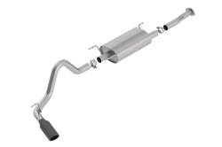 Borla - Borla 140680BC S-Type Cat-Back Exhaust Truck Side Exit for 16-23 Tacoma 3.5L - Image 1