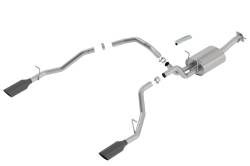 Borla - Borla 140752BC S-Type Cat-Back Exhaust One Split RR Exit for 19-26 RAM 1500 5.7L - Image 1
