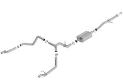 Borla - Borla 140769 S-Type Cat-Back Exhaust One Split RR Exit 19-26 Sra/Silv 1500 5.3L - Image 1