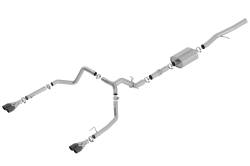 Borla - Borla 140776BC ATAK Cat-Back Exhaust Dual Rear Exit 19-23 Sra/Silv 1500 6.2L - Image 1