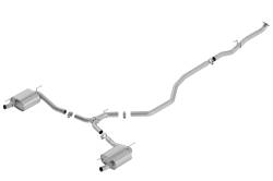 Borla - Borla 140786 S-Type Cat-Back Exhaust Split Rear Exit for 18-22 Accord Sport 2.0L - Image 1