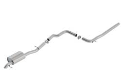 Borla - Borla 140763 S-Type Cat-Back Exhaust One Left Rear Exit for 19-21 VW Jetta 1.4L - Image 1