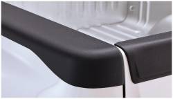 Bushwacker SmoothBack Side Bed Rail Caps w/o Holes Pair Silverado 6.6' 48518