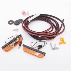 Bushwacker PK1-LT1-0001 LED Flat Flare Side Marker Light Kit-2 Wire