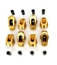 COMP Cams - COMP Cams 19001-8 Ultra-Gold Aluminum Rocker Arms for V6/SBC w/3/8" Stud - Image 1