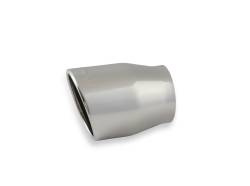 Flowmaster - Flowmaster 15371 Rolled Angle Polished Stainless Steel Exhaust Pipe Tip - Image 4
