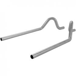 Flowmaster 15816 2.5" Rear Alu. Prebent Exhaust Tailpipe for 64-73 Ford/Mercury