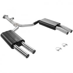 Flowmaster - Flowmaster 17153 Force II Cat-Back Exhaust System Alu. for 86-90 Corvette 5.7L - Image 2