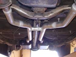 Flowmaster - Flowmaster 17107 2.5" Dual RR Header-Back Exhaust w/o Muffler 64-72 GM A-Body V8 - Image 5