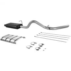 Flowmaster - Flowmaster 17224 American Thunder Cat-Back Exhaust Alu. 96-99 Silv/Sra 2500/3500 - Image 2