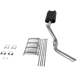 Flowmaster - Flowmaster 17224 American Thunder Cat-Back Exhaust Alu. 96-99 Silv/Sra 2500/3500 - Image 3