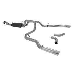 Flowmaster 17435 American Thunder Cat-Back Exhaust Alu. 99-07 Silv/Sra 1500