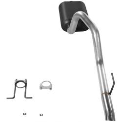 Flowmaster - Flowmaster 17272 Force II Cat-Back Exhaust Alu. for 91-95 Jeep Wrangler YJ 4.0L - Image 2
