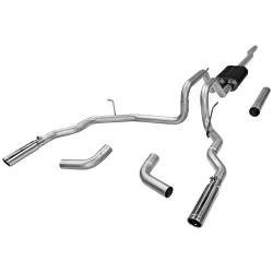 Flowmaster 17418 Force II Cat-Back Exhaust Alu. for 04-08 F150/Mark LT 4.6/5.4L