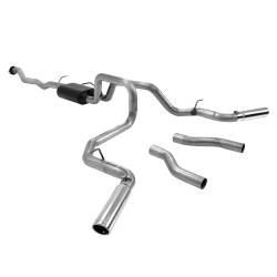 Flowmaster - Flowmaster 17428 American Thunder Cat-Back Exhaust Alu. 99-07 Silv/Sra 1500 - Image 2