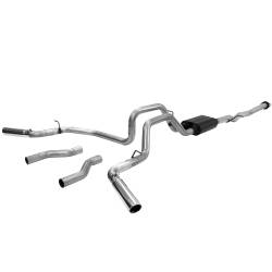 Flowmaster 17428 American Thunder Cat-Back Exhaust Alu. 99-07 Silv/Sra 1500