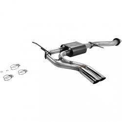 Flowmaster 17392 American Thunder Cat-Back Exhaust Alu. 99-07 Silv/Sra 4.8/5.3L