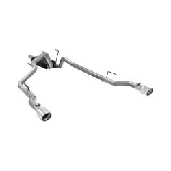 Flowmaster - Flowmaster 817477 SS American Thunder Cat-Back Exhaust 09-24 Ram 1500 4.7/5.7L - Image 3
