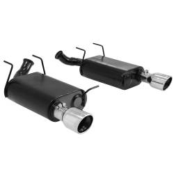 Flowmaster - Flowmaster 817497 Force II Kit Axle-Back Exhaust System for 11-14 Mustang 3.7L - Image 3