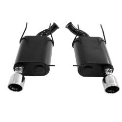 Flowmaster - Flowmaster 817497 Force II Kit Axle-Back Exhaust System for 11-14 Mustang 3.7L - Image 2