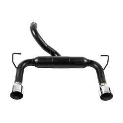 Flowmaster - Flowmaster 817840 Outlaw Axle-Back Exhaust System for 18+ Jeep Wrangler JL 3.6L - Image 2