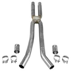 Flowmaster - Flowmaster 817817 3" X-Pipe w/o Resonator Scavenger Series for 18-26 Mustang GT - Image 2