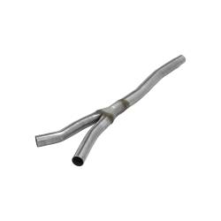 Flowmaster 81108 Scavenger Y-Pipe w/o Resonator for 15-23 Ford Mustang 2.3L