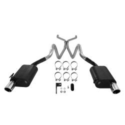 Flowmaster - Flowmaster 817510 Force II Cat-Back Exhaust Stainless for 05-09 Ford Mustang V6 - Image 3